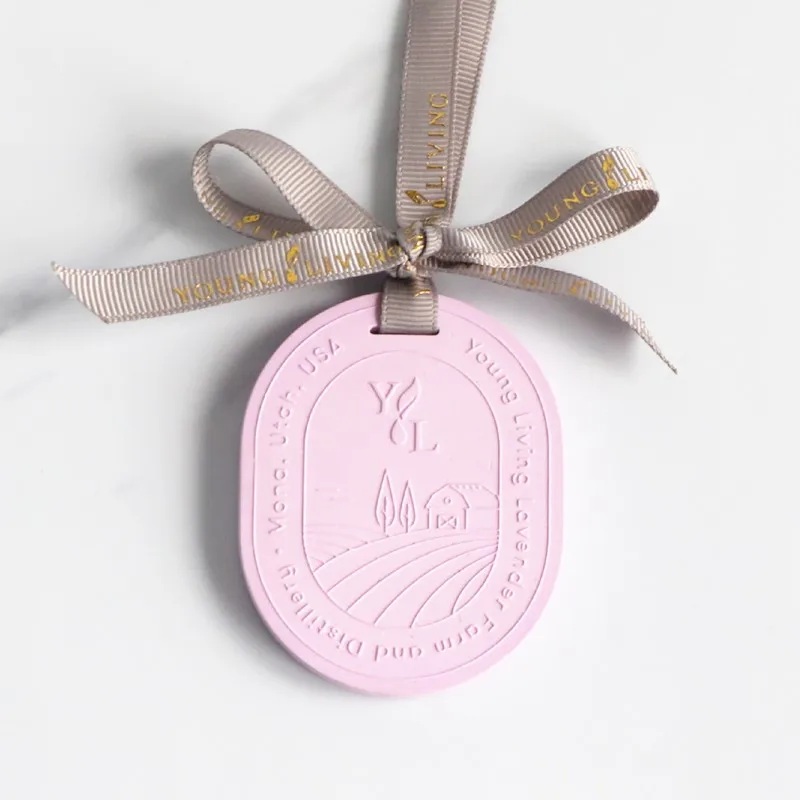 FinRu Wholesale Customized Home Car Decoration Air Freshener Scented Stone Ceramic Aroma Fragrance Plaster Oil Diffuser