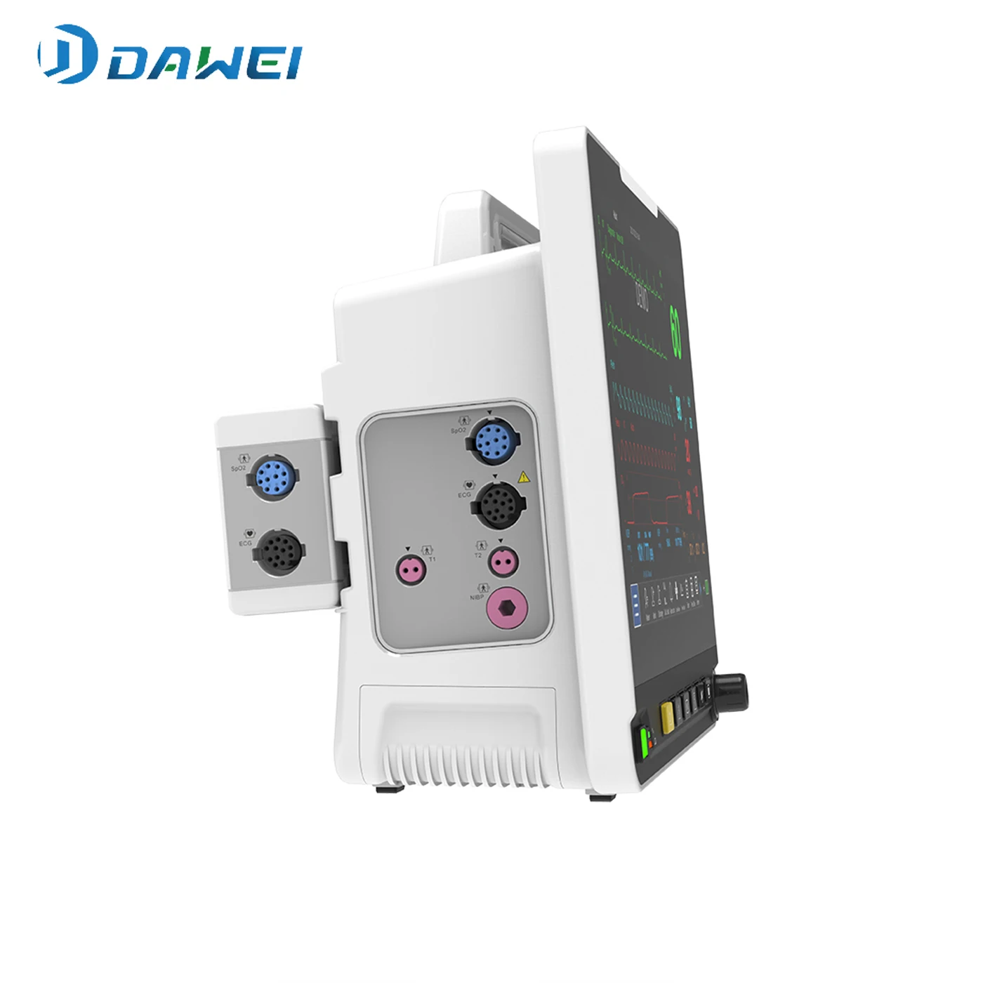 Veterinary Instrument DAWEI Animal Portable Veterinary Blood Pressure ECG EKG Multiparament Patient MonitorOther Veterinary Ins