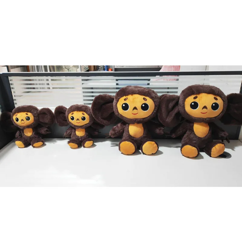 Big ear Cheburashka Monkey Monkey Plush cartoon peripheral custom cartoon doll Plush toys wholesale manufacturer