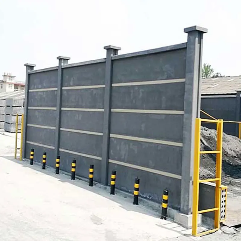 Precast Concrete H columns Machine for making concrete boundary wall