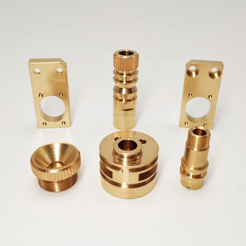 Custom Mini Precision Brass Aluminum Stainless Steel Turning Parts Service CNC Machining copper cathode 99.99