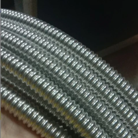 Electric Wire Protection Corrugated Hoses Flexible Electroplated Automotive Hose