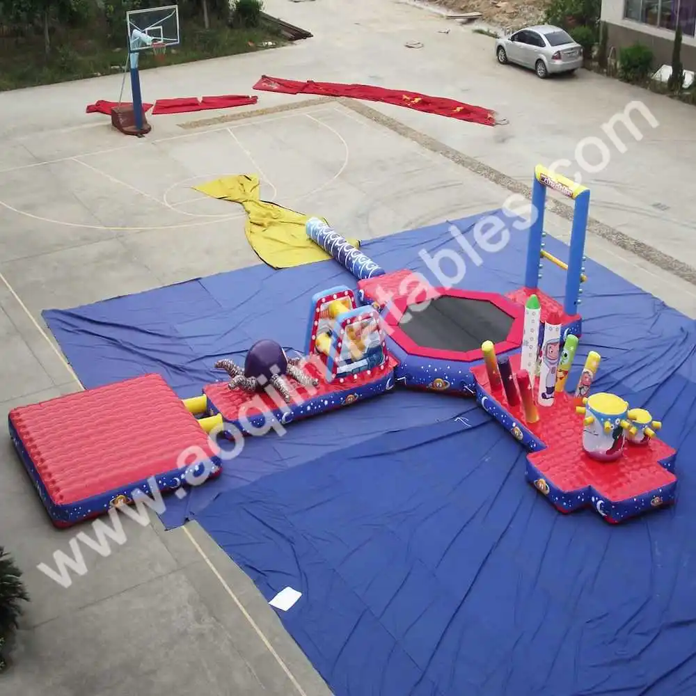 Inflatable Sea Water Park sport games Floating Aqua Park Water Toys Inflatable Water Sport Game