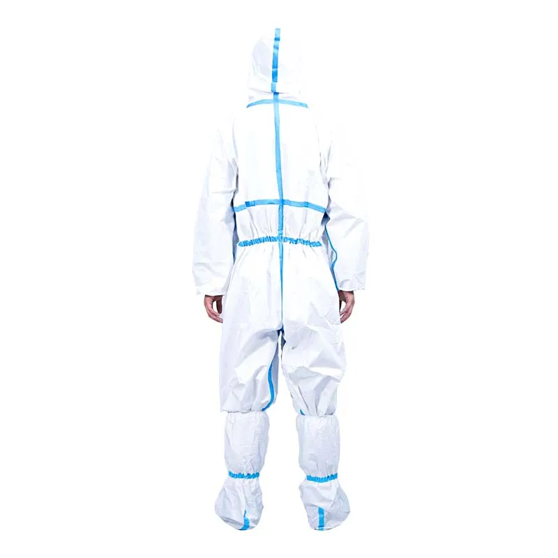 ppes disposable coverall non woven protective safety suit type 6 disposable coveralls en 13034 protective