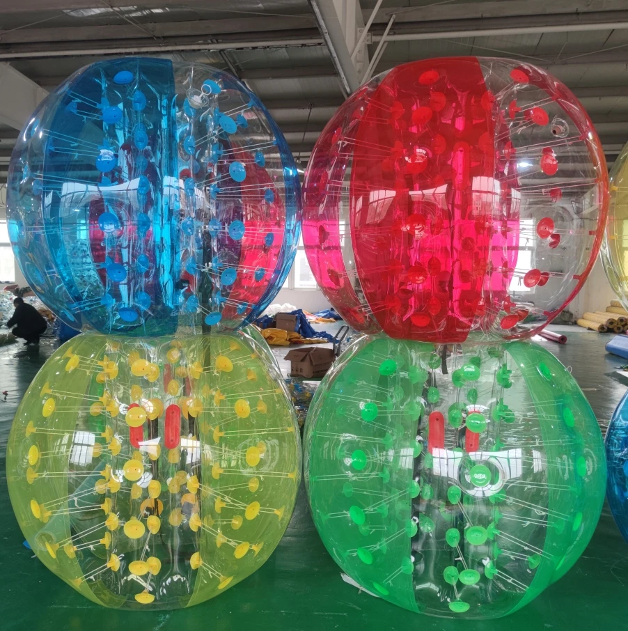Zorb Ball Inflatable Human Rolling Bumper Ball Inflatable Snow Bump Touch Bubble Ball Soccer Grass Football