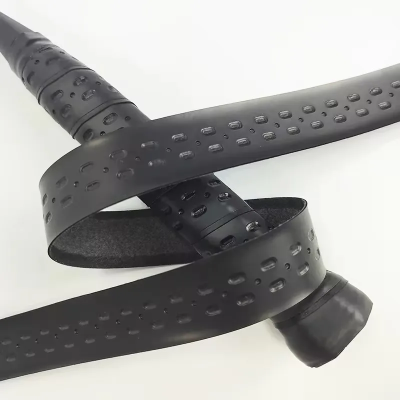 Factory Supply OEM PU Customized Anti-slip Elastic Customized Color Badminton Racket Sweatband Tennis Racket Overgrip