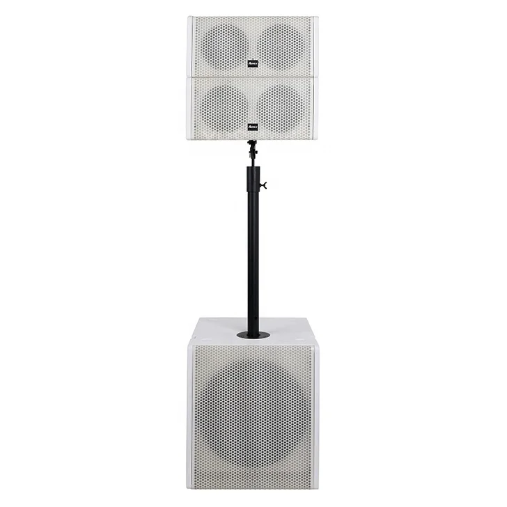 AO-5.4 small studio loud pa audio dj Double 5 inch bass box night club music line array sound system mini home party speaker