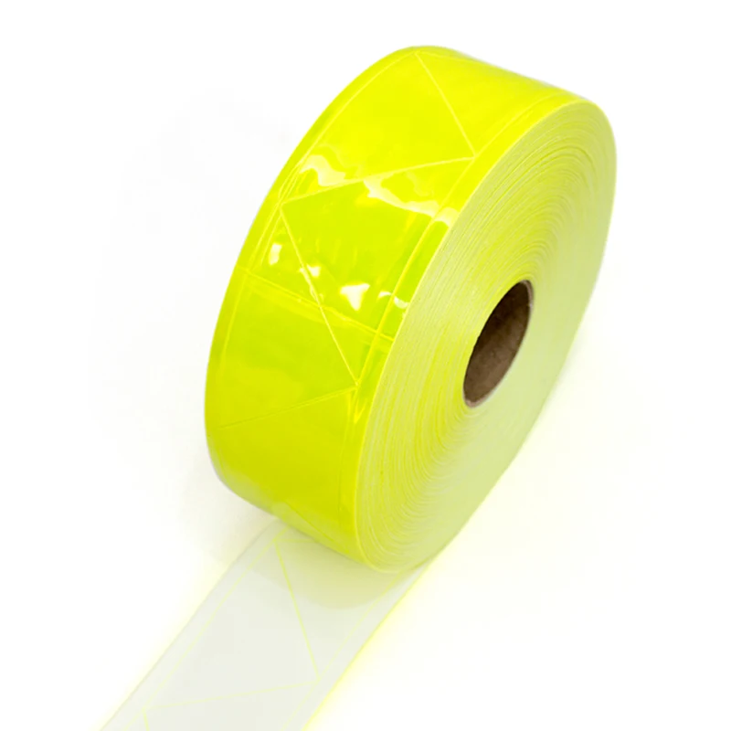 YouGuang Warning Reflective Tape High Gloss Pvc Reflective Crystal Tape For Clothing Reflective PVC Tape