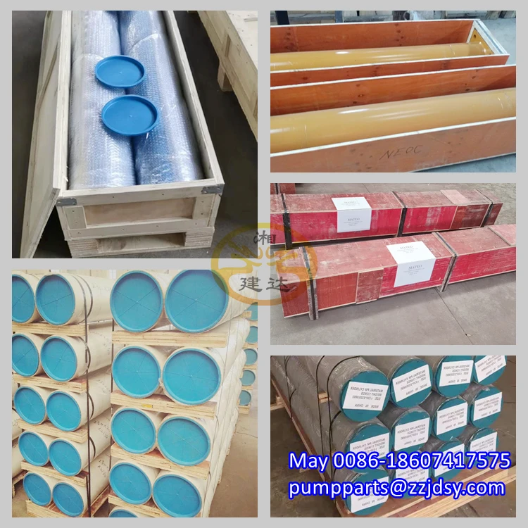 Concrete Pumping Delivery Cylinder/Material Cylinder for Putzmeister Concrete Pump Spare Parts Manufacturer Zhuzhou Jian Da