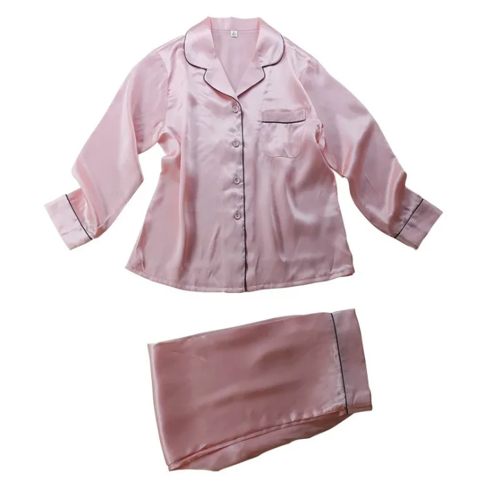 Factory Silk Pajamas Customized Womens Pyjama High Quality Undefined Clothing Supplier China Digital Printing Woven Satin