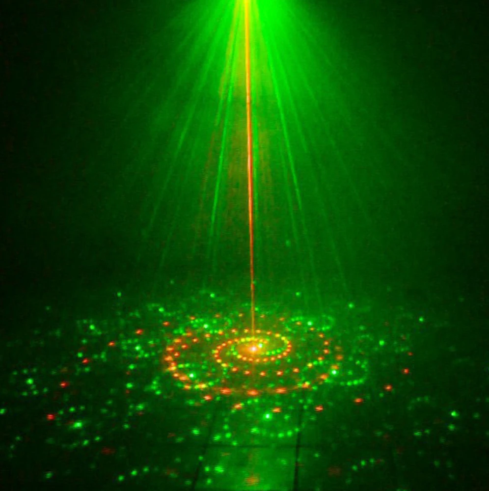 Christmas Outdoor Garden party disco stage lighting mini projector show laser light