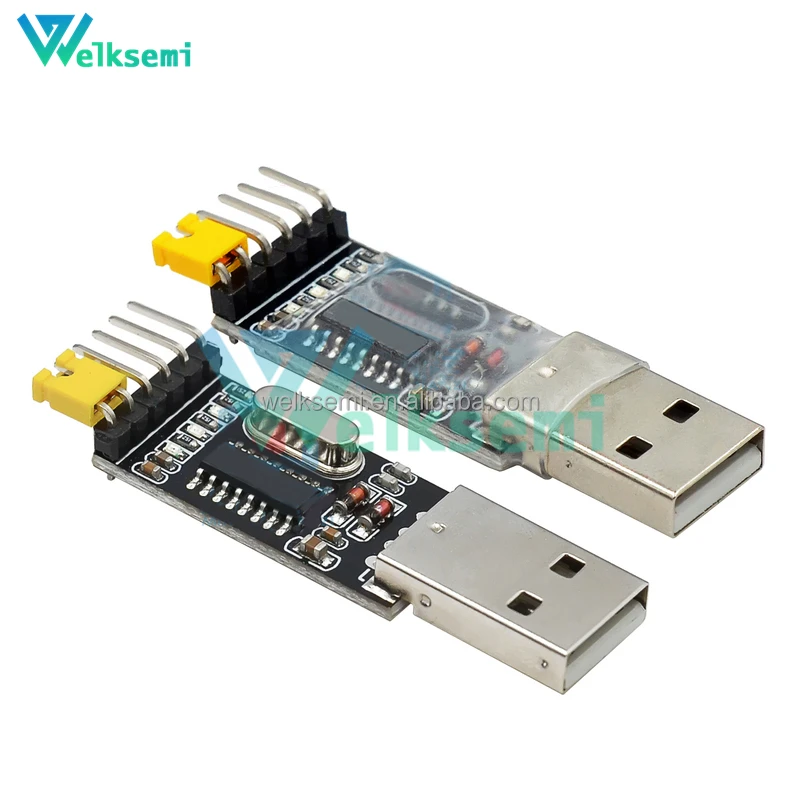 welksemi CH340G flash board module USB to TTL STC single-chip microcomputer download cable nine flash machine