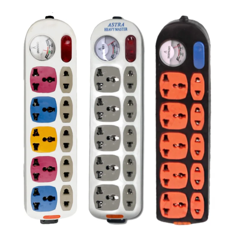 China /electric plug socket/ switch /power strip/ extension socket with voltmeter