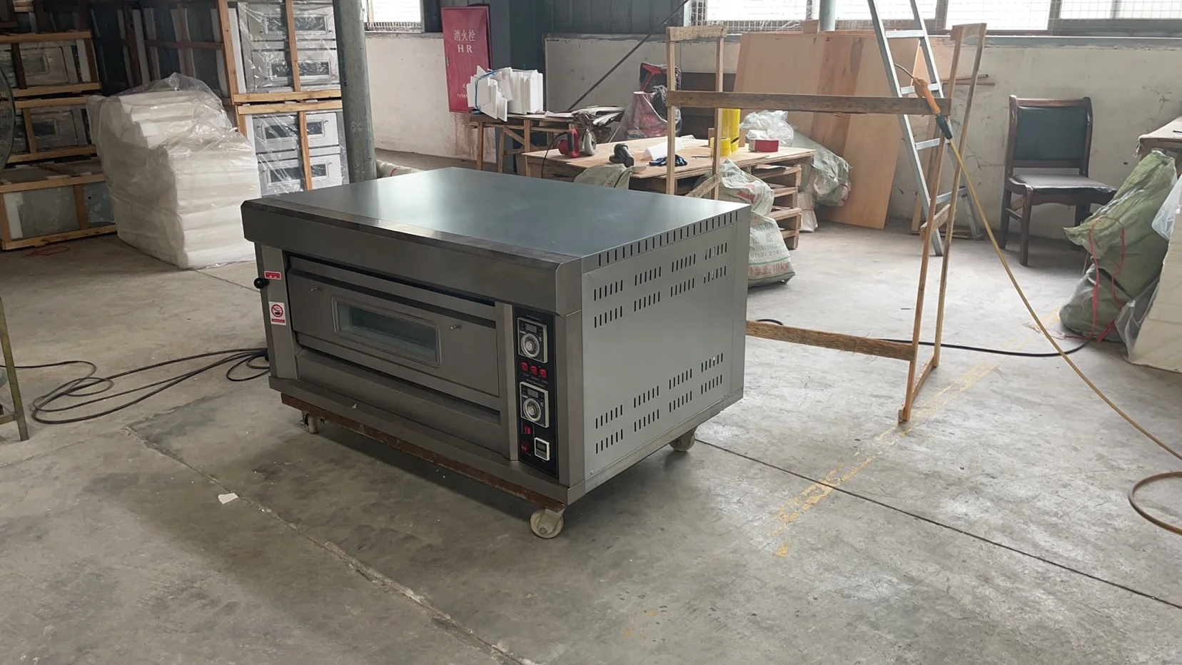 electric Oven Parts 2 Deck 2 Trays Electric Multifunctional Provided Commercial Bakery Oven Oven Restaurant