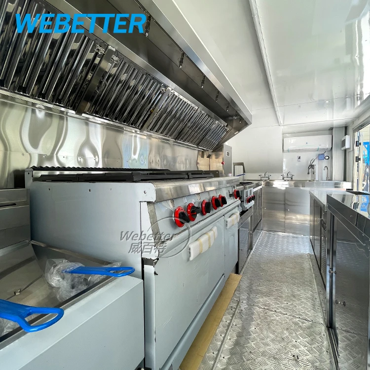WEBETTER Pizza Foodtruck Concession Catering Trailer Beer Truck Bakery 2 Story Mobile Bar Trailer Food Caravan For Sale
