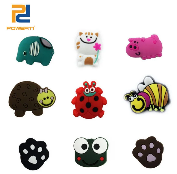 Wholesale High Quality Durable Animal Silicone Tennis Racket Vibration Dampener /Shock Absorber