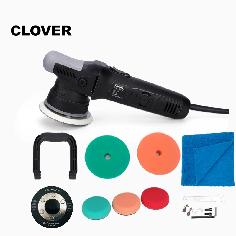 Полировщик CLOVER для автомобиля двойного действия орбитальный 8