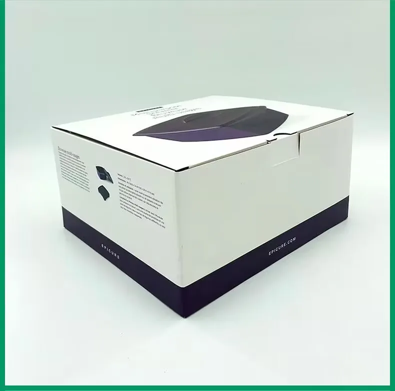 Custom Foldable Cardboard Biodegradable Environmental Cardboard Foldable Gift Box Custom Print Paper Clamshell Magnetic Gift Bo