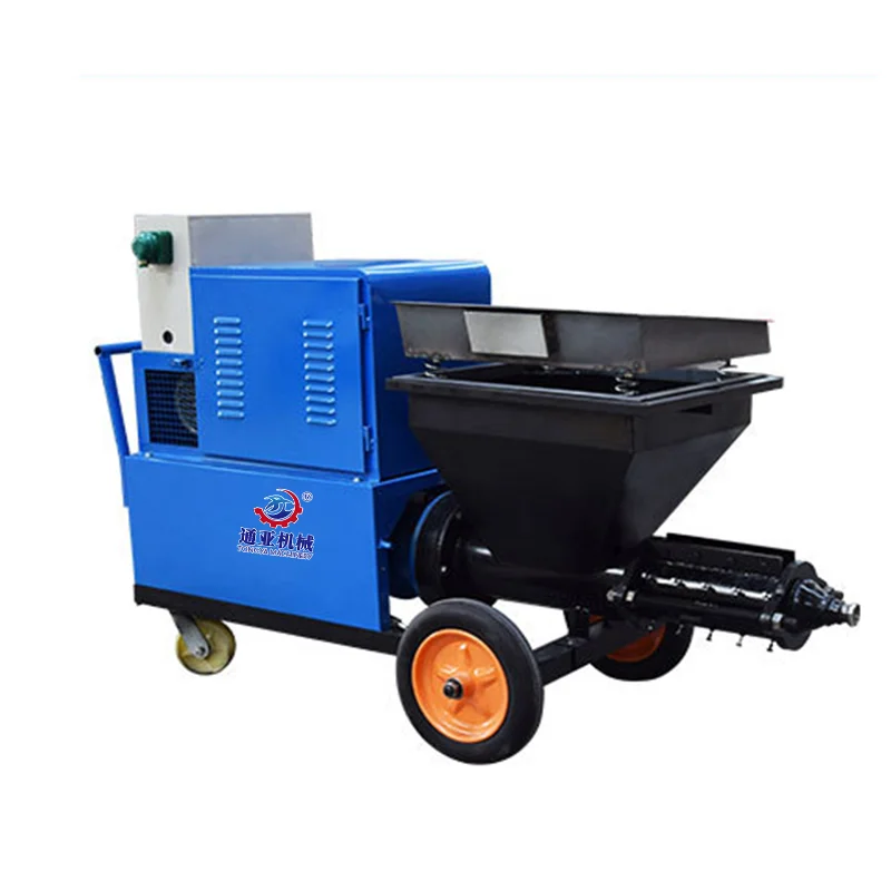 Construction Machinery Stucco Mortar Spray Plaster Pump Machine