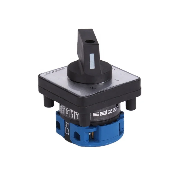 Salzer  SA16  0-1-2 rotary cam switch Multistep  switch 1pole  (TUV,CE and CB Approved)