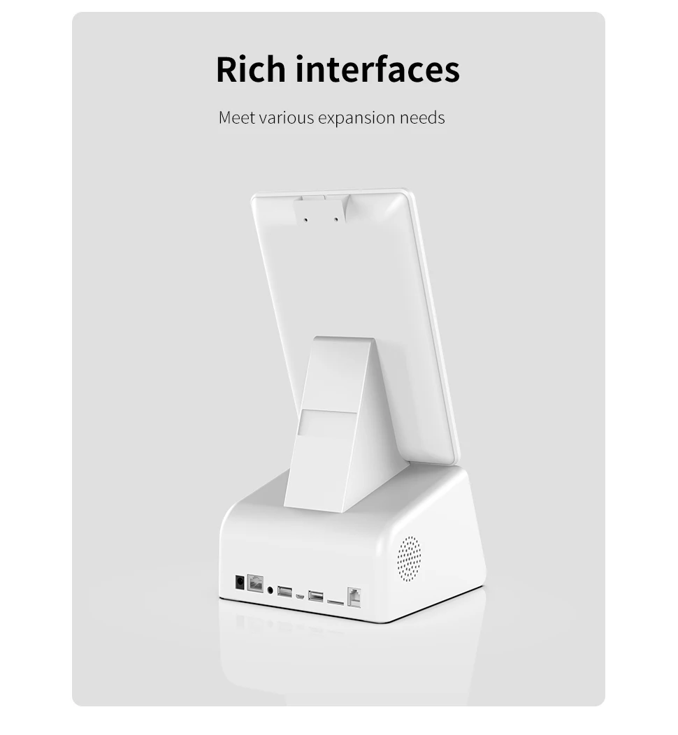 10.1 inch single screen touch cash register Supermarket cash register integrated machine with scanning code and printer