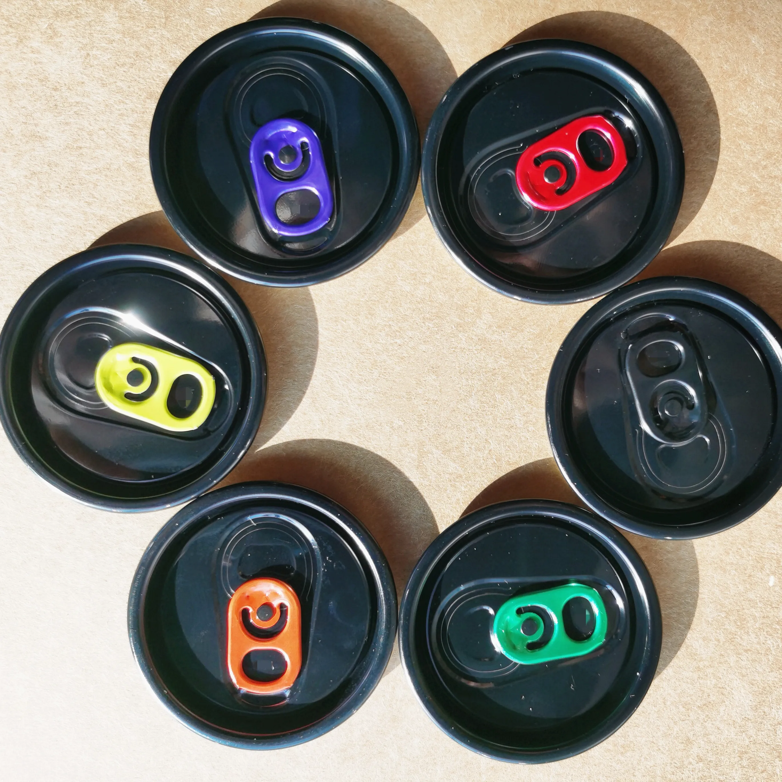 Один код, одна крышка QR EOE, крышка для энергетических напитков, все цвета и кольцо, можно настроить