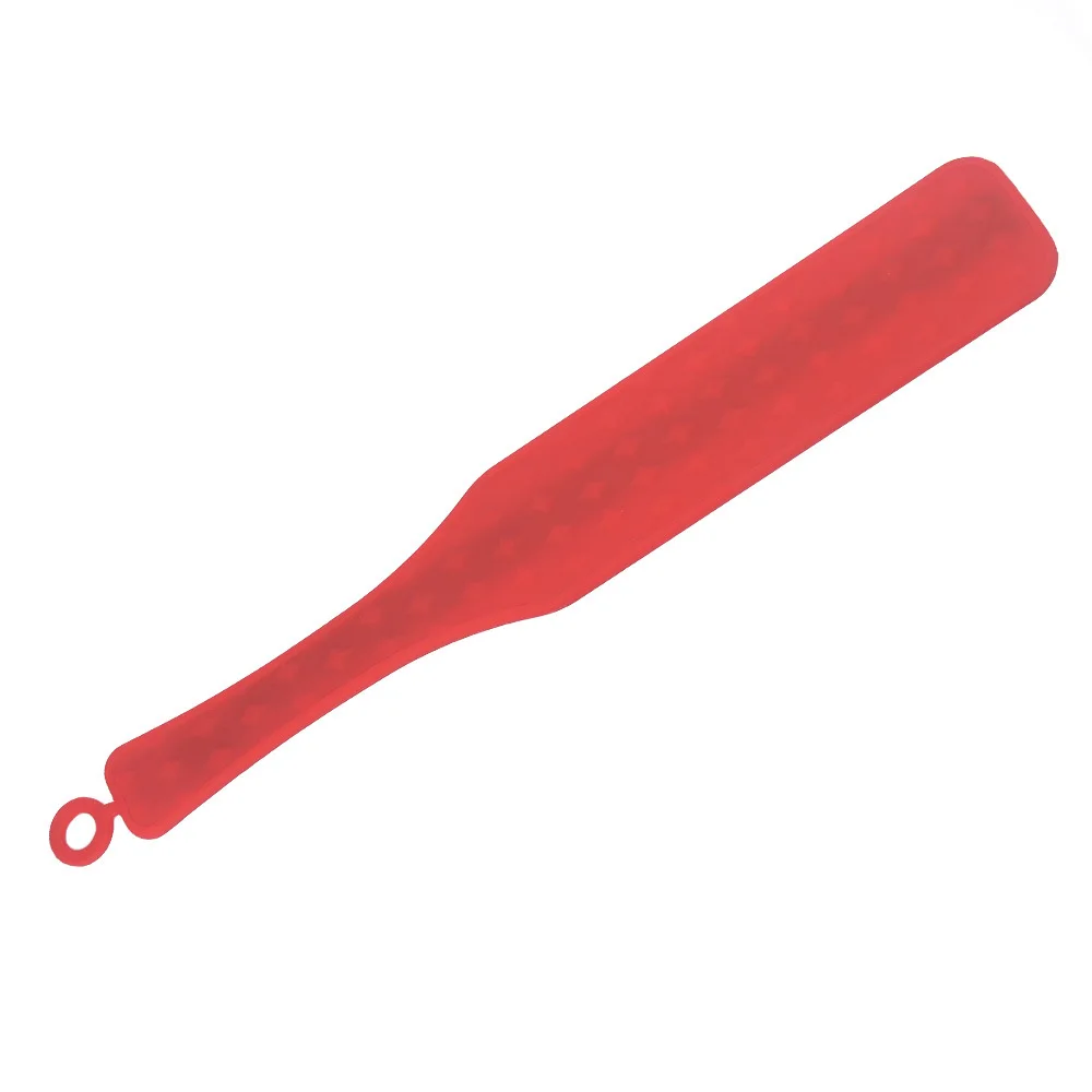 3 Colors Silicone Paddle Spanking Slave Submissive Women Men Bondage Whip Fetish Toys Couples Flogger Adult Games