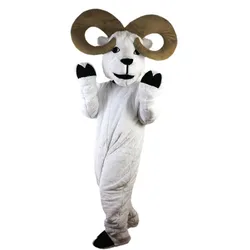 747 Characteristic Furry Mascot Party Christmas White Goat Antelope Mascot Costumes