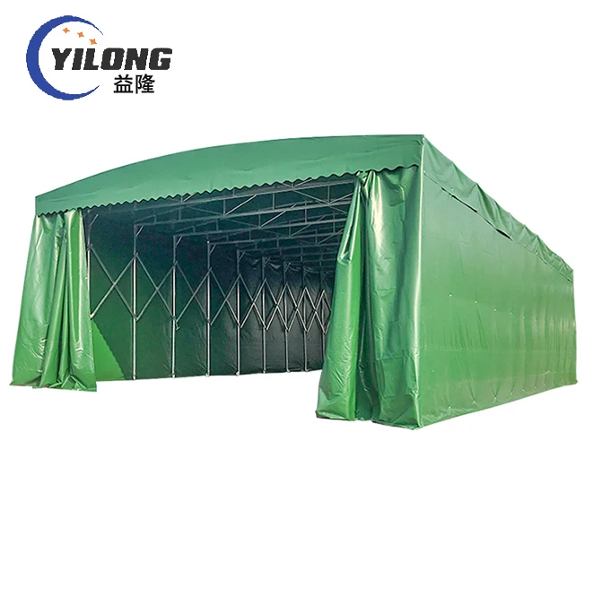Outdoor waterproof roofing canvas steel frames pvc car shelter