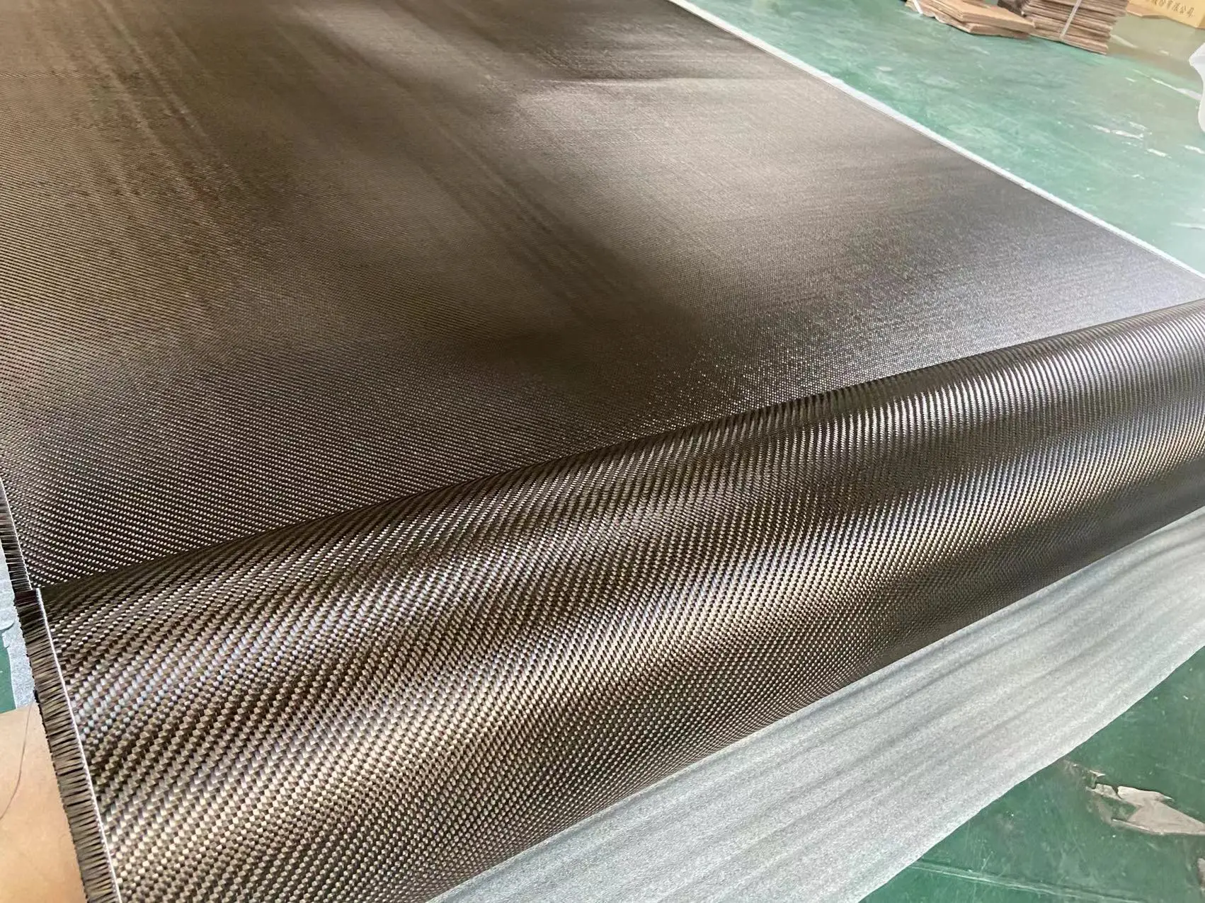 twill weave 240gsm formed carbon fabric