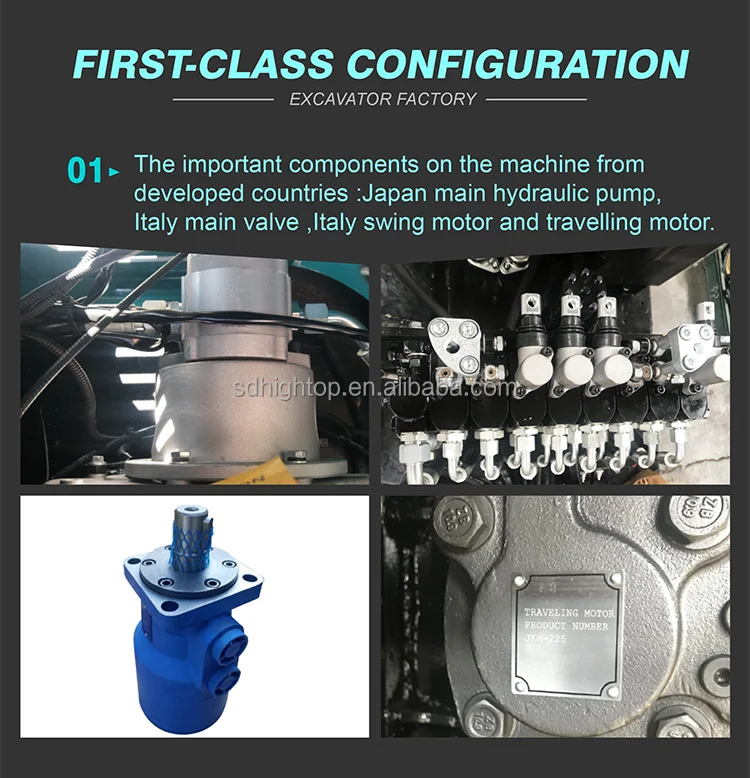 construction machine 0.8ton 1ton small type Chinese mini excavator price