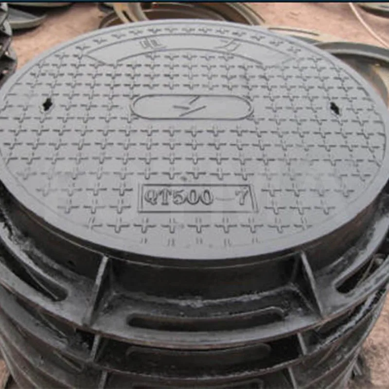 Customized Cast Iron D400 EN124 QT500-7 Electrical Manhole Frame Composite Manhole Iron Cover