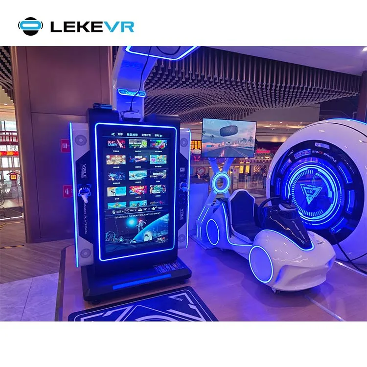 LEKE VR парк развлечений аркадная космическая Прогулка платформа симулятор Зомби Игровой Автомат