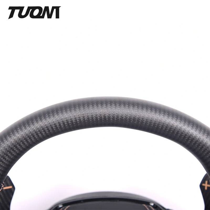 For  Audi carbon fiber steering wheel sport carbon OLED button steering wheel  all model