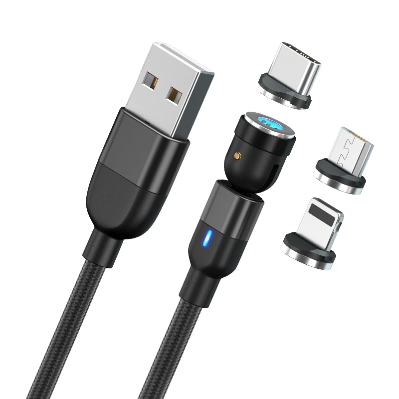  OEM низкая цена 3A Быстрый зарядный Магнитный кабель для передачи данных Аксессуары мобильных телефонов оптом в наличии 540