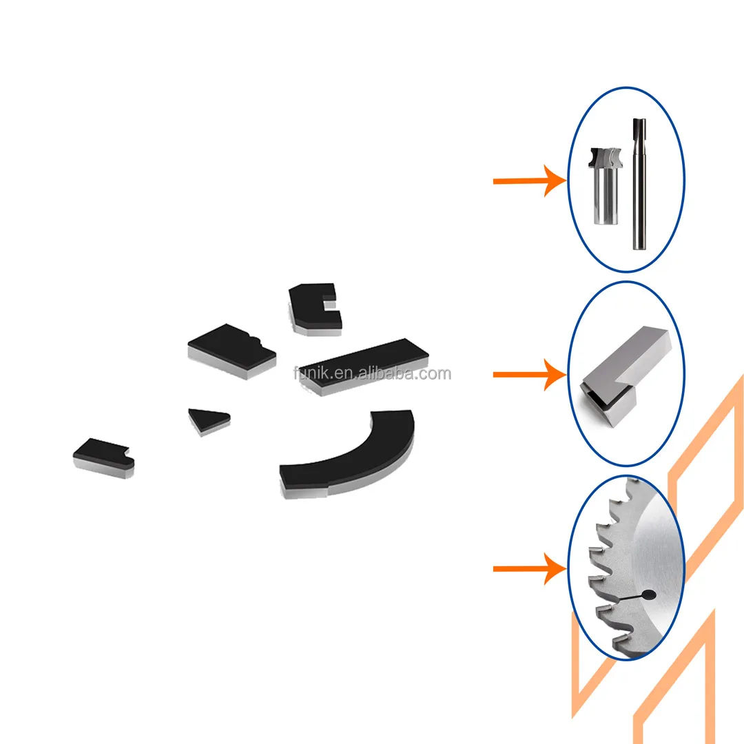 Наконечники FUNIK для деревообрабатывающих режущих инструментов
