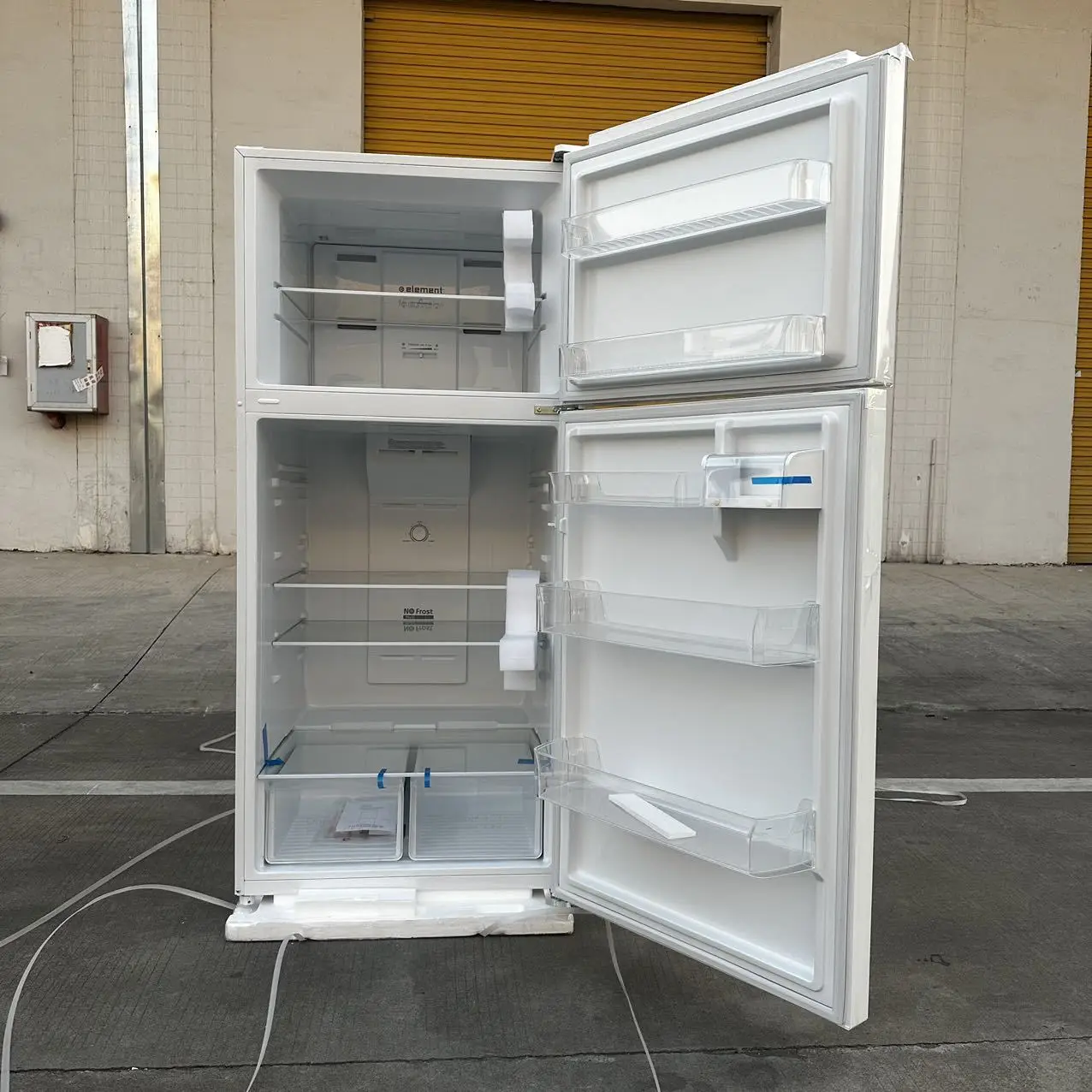 110V 500L Small Double-door Refrigerator Energy Saving Household Dormitory Refrigerated Mini Wholesale Refrigerator