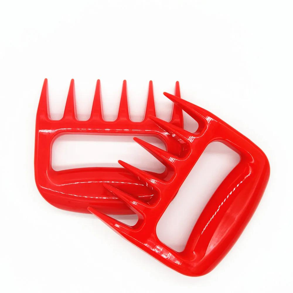 Amazon Hot Sale 4.5 Inch Black Easy Clean Heat Resistant Super Sharp  Plastic Meat Shredder Claws For Pulling Pork And Chicken