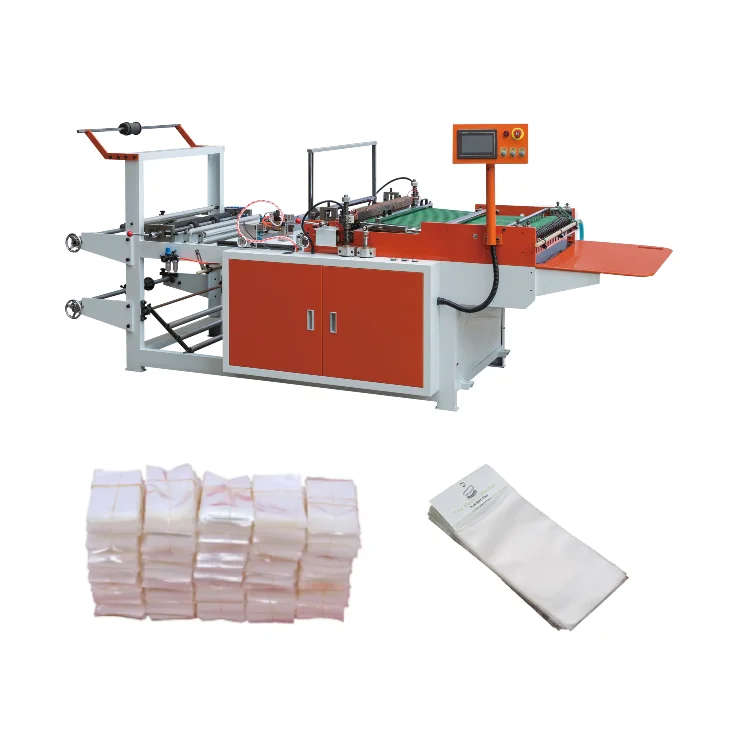 OPP BOPP PE CPP header bag accessories jewelry package bag side sealing bag making machine