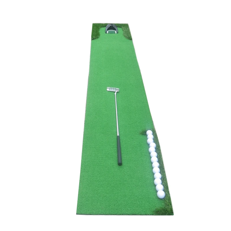
Automatic ball return putting golf mat/pad/green 