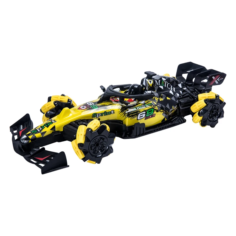 KF25 1/14 Formula Light Spray 2.4G four-drive drift remote control car stunt car boy toy