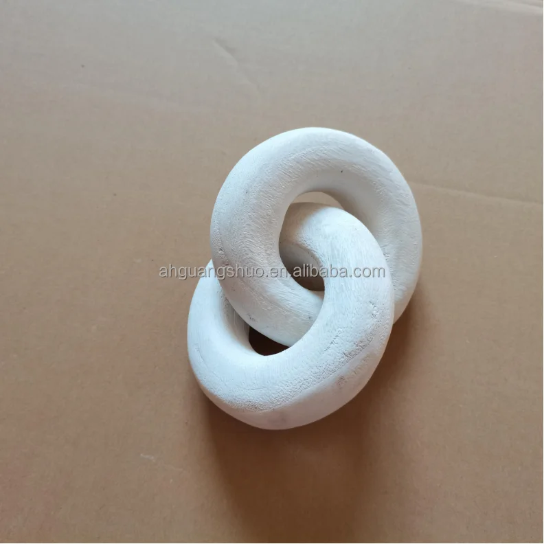 
wooden natural knots/Abstract Design wooden Interlock Knot Made of paulownia wood/wood knot 