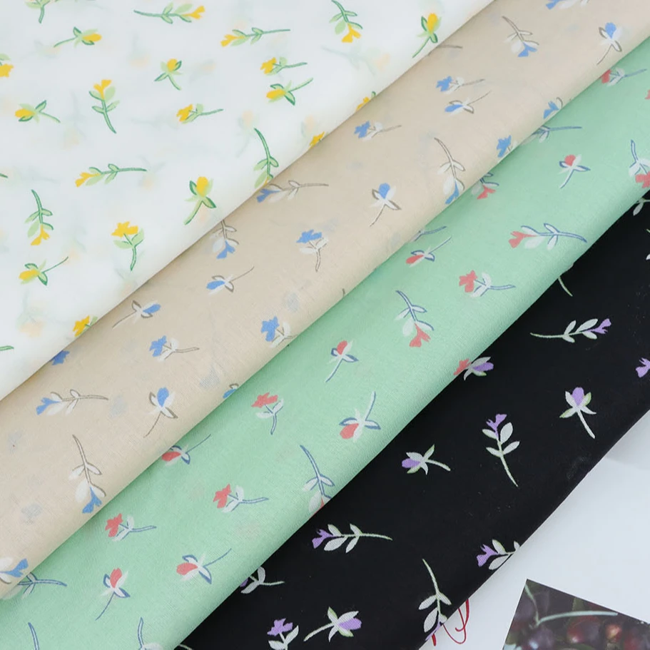 100% Polyester printed fabrics for clothing  silk printing boho woven fabric textile piece goods colour changing fabric19