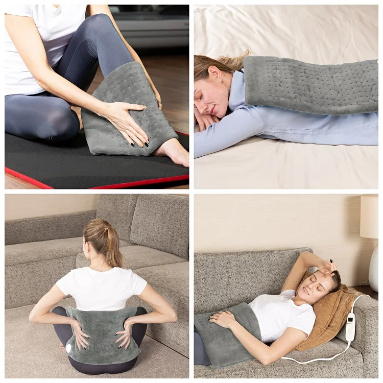 Direct Selling machine washable Overheat Protection heating pad electric