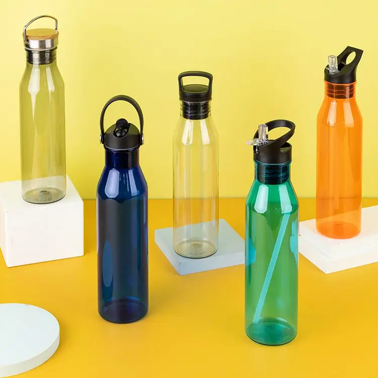 amazon top seller 700 800 ml  Sport Custom Plastic Water Bottle with  OEM Customized LOGO Gym,Yoga- Kids/Adults Drink Bottles