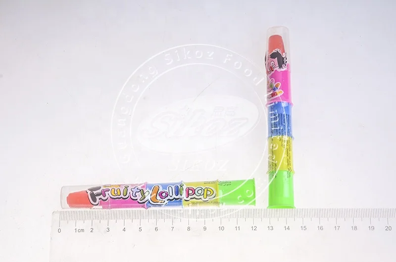 New product mix fruit sweet finger lollipop candy