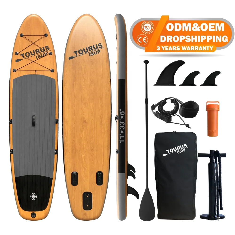 Новый дизайн, экологически безопасная доска для весла 11x33x6 дюймов, деревянная доска для весла