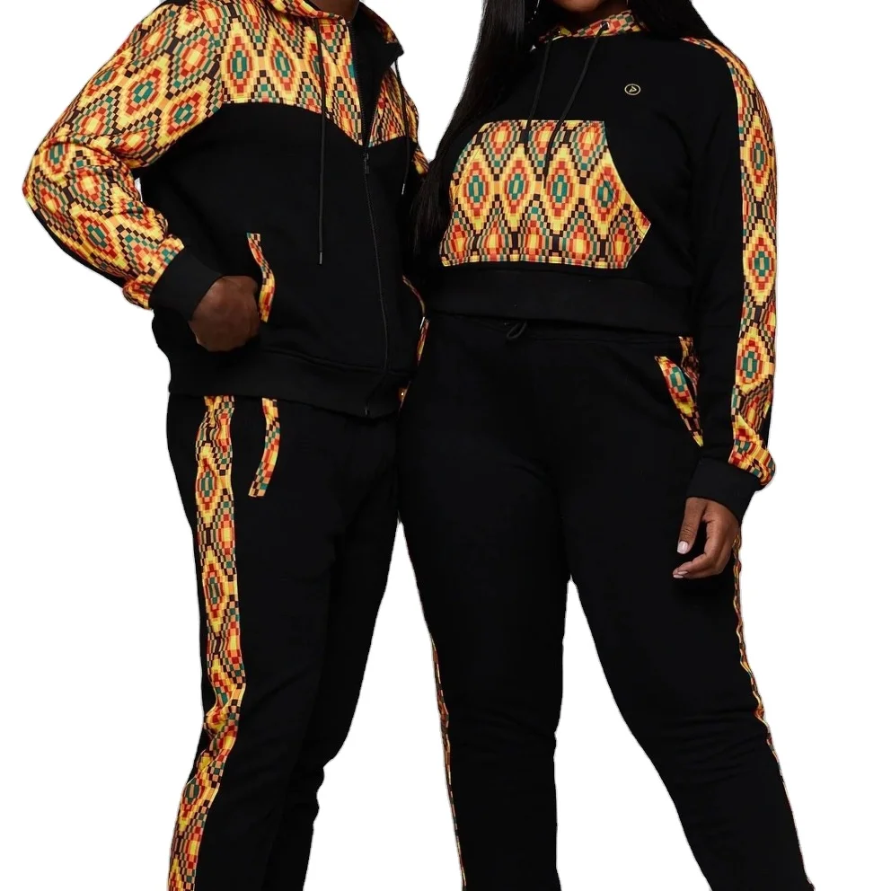 Custom jogging set for women jogging suits  custom tracksuit women wholesale suit men Africa clothing
