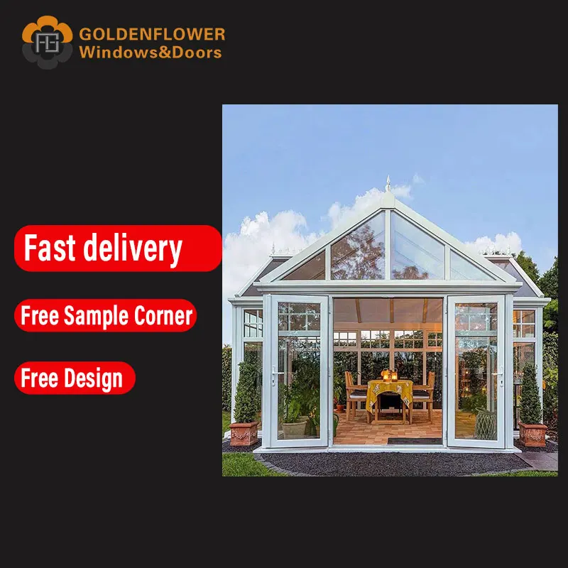 Winter garden Sunrooms Glass Houses Aluminum Profile Sunroom Four Season Aluminum Lowes Conservatory House Glass Sunroom