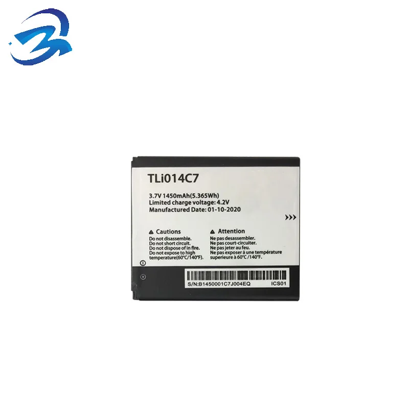  Долговечный аккумулятор для смартфона TLi014C7 3 7 в 1450 мАч замена низкая цена батарея мобильного телефона alcatel оптовая